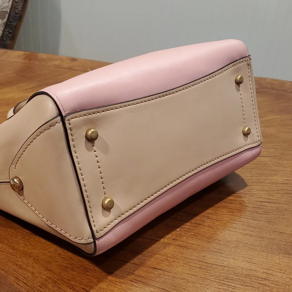 Coach Grace Colorblock Satchel - Picture 6 of 16